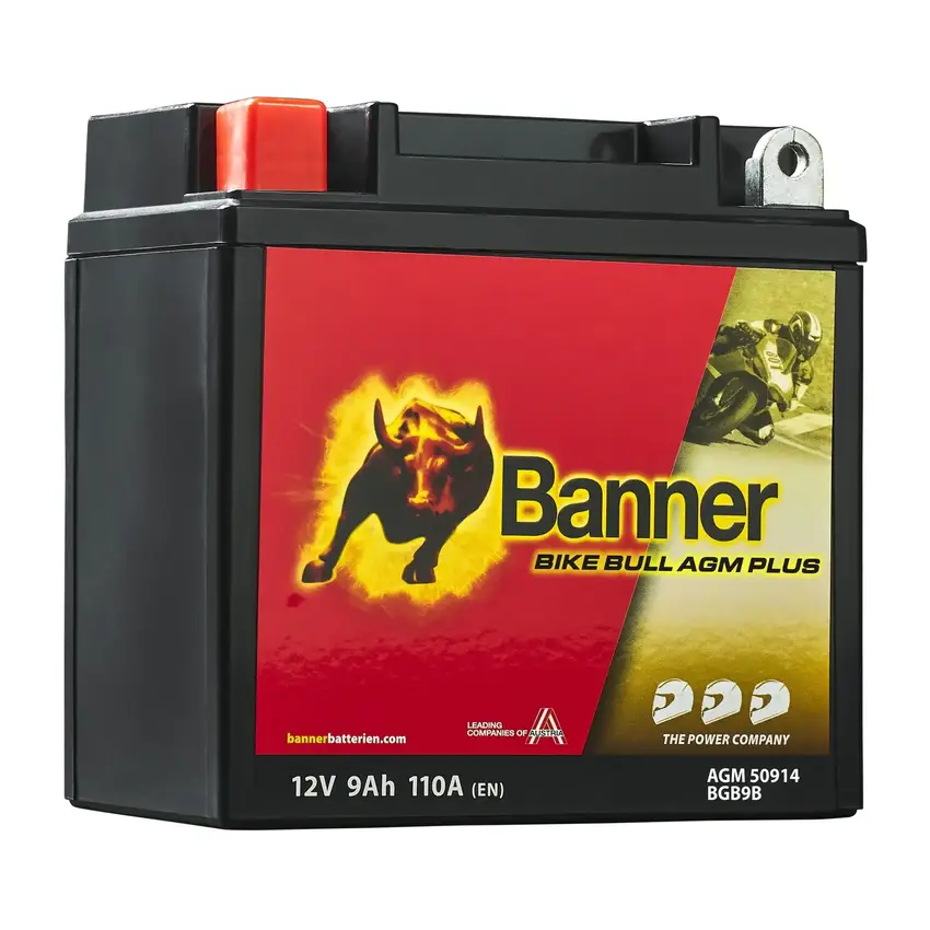 BANNER Bike Bull AGM PLUS BGB9B 12V/9Ah